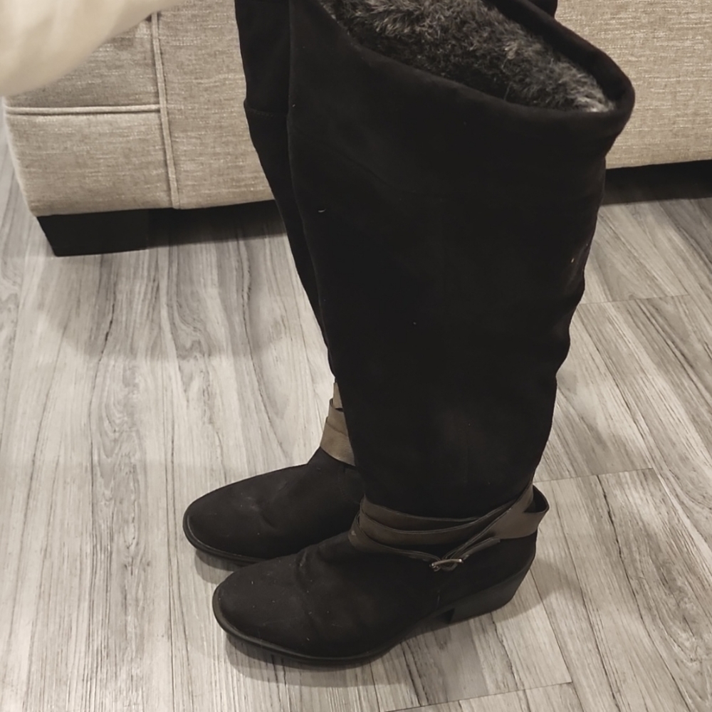 Women High Boots Fur Warm Winter Boots